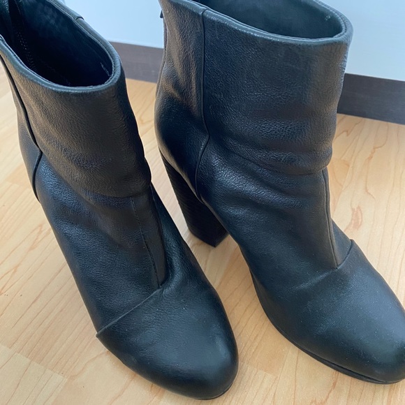 Rag & Bone Newbury Boots - Black leather - Picture 3 of 11